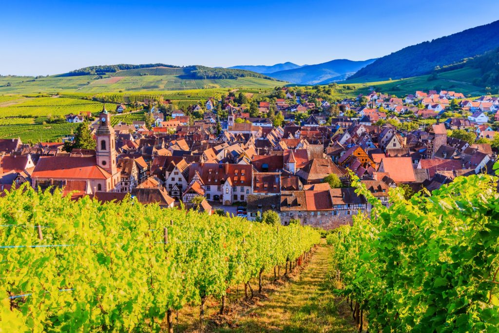 Riquewihr pres du clos de la chaume